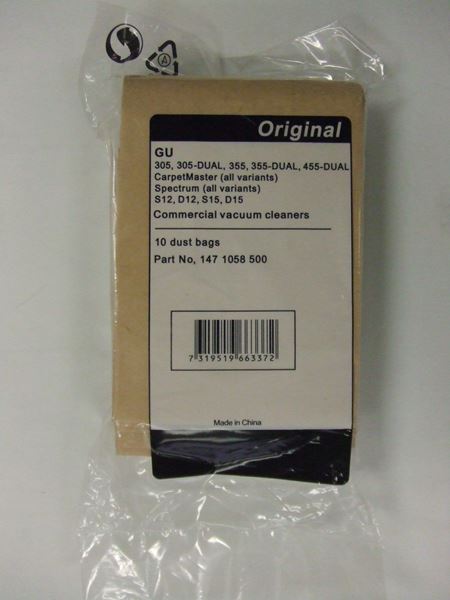 10 Genuine Bissell BigGreen Commercial Style 7 Vacuum Cleaner Bags,  U1451PK10 | eBay